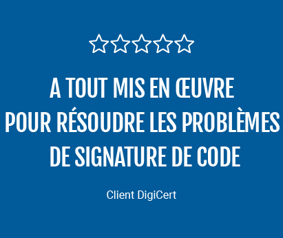 Code Signing Product Review French