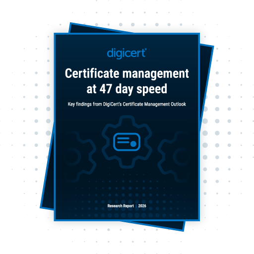 Certificate management