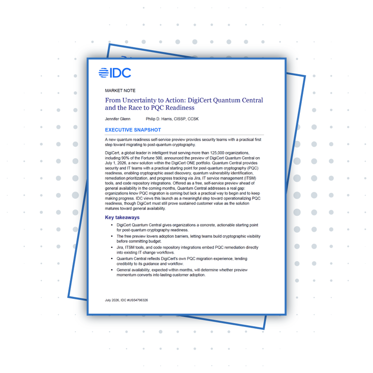 IDC Market Note