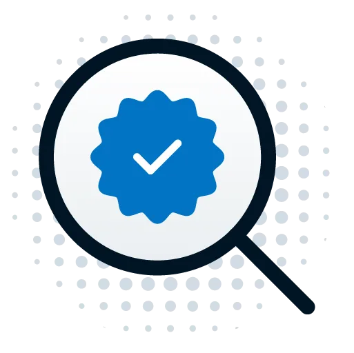 Verification and transparency illustration