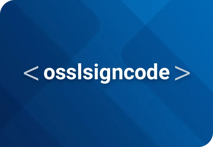 Integrations osslsigncode Hero
