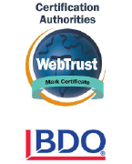 WebTrust Certificate Mark