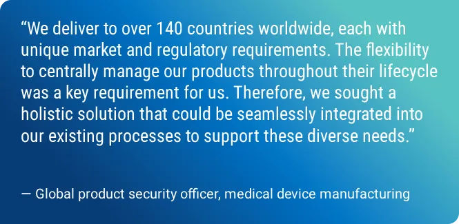 Global product security officer quote on solutions Global product security officer quote on solutions