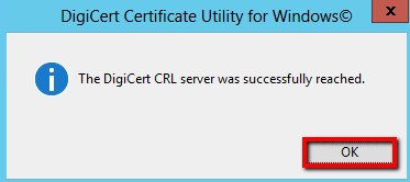 DigiCert Certificate Utility