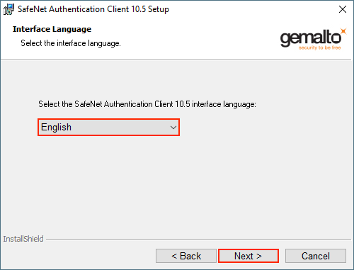 Safenet Authentication Client Interface Language