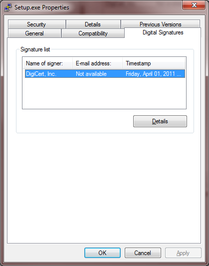 how to create a digital signature in windows mail version 6
