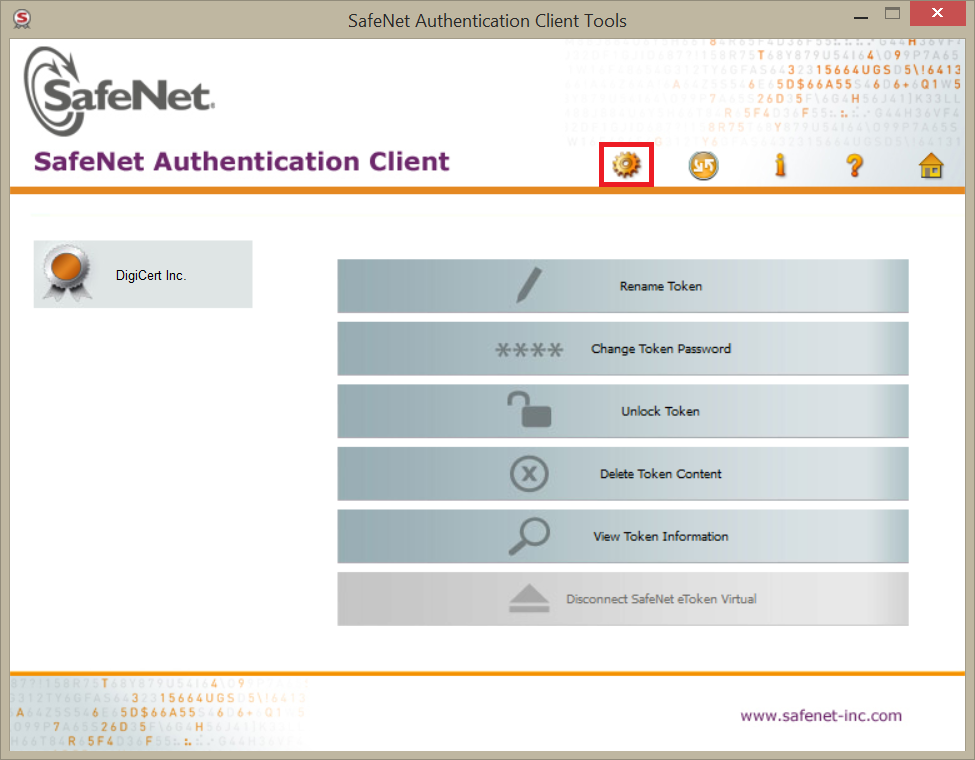 SafeNet Authentication Client