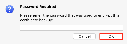 Firefox Password Required window
