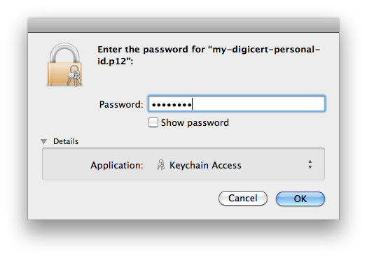 repair mac keychain access