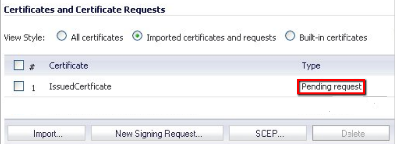Sonicwall CSR Creation - Pending request.