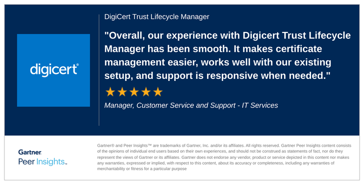 Gartner Peer Insights review snippet 8