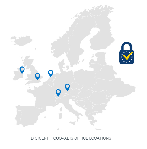 DigiCert + QuoVadis Office Locations