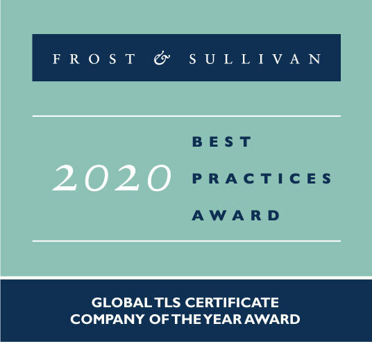 Frost & Sullivan award